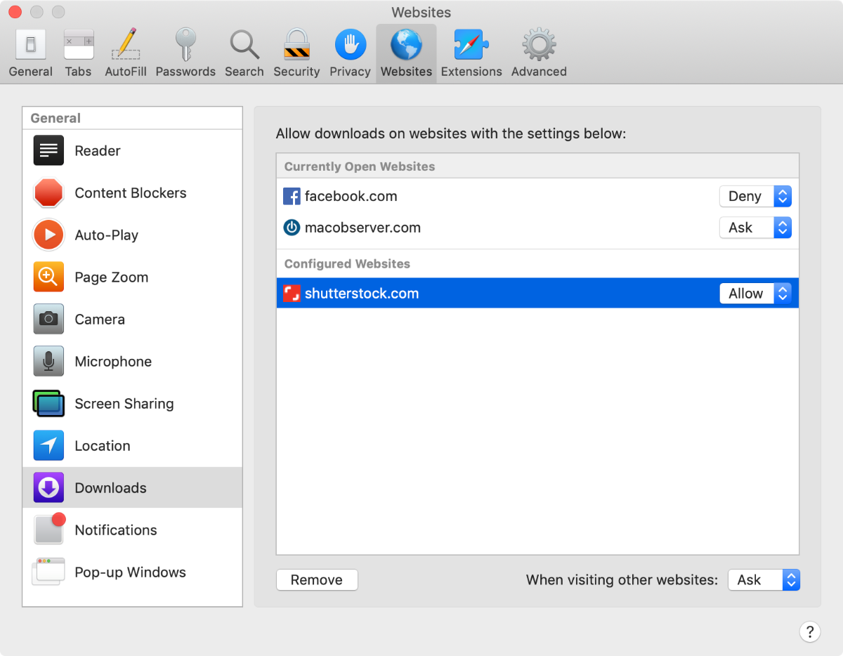 How to change download location on mac safari